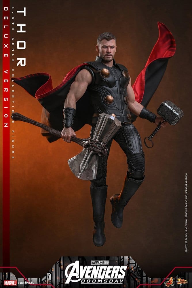 THOR DELUXE AVENGERS DOOMSDAY FIGURA 1/6 32 CM HOT TOYS