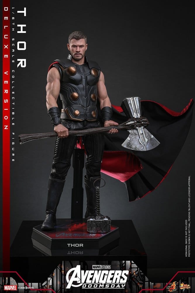 THOR DELUXE AVENGERS DOOMSDAY FIGURA 1/6 32 CM HOT TOYS