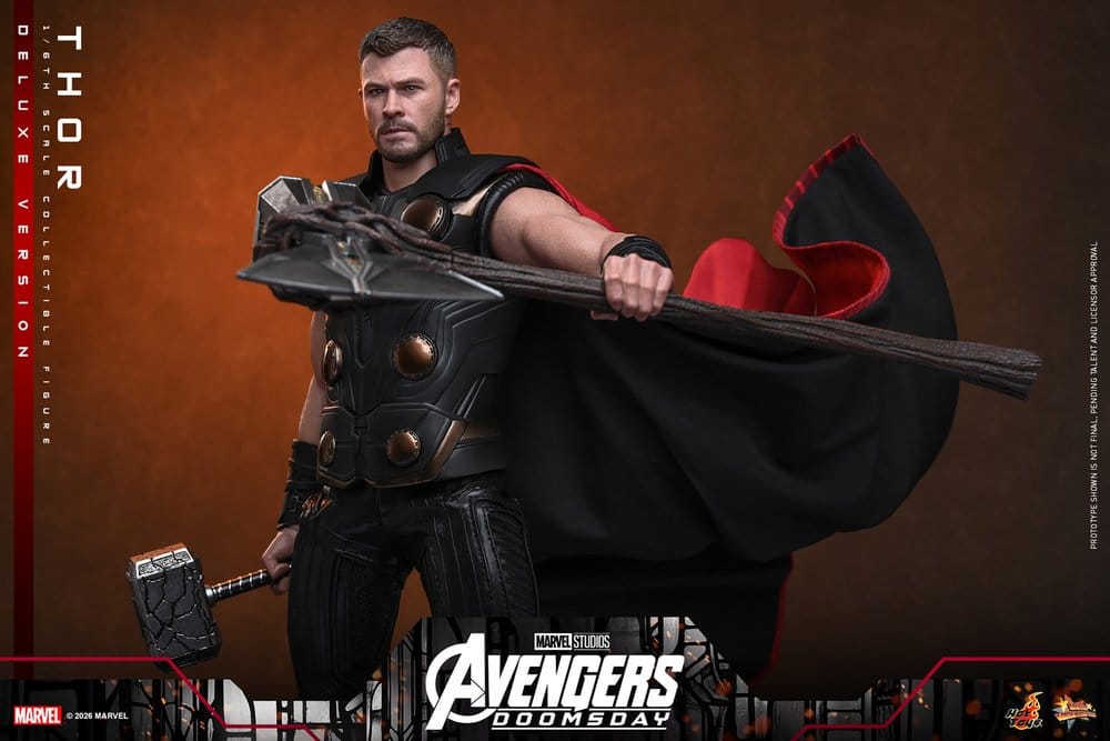 THOR DELUXE AVENGERS DOOMSDAY FIGURA 1/6 32 CM HOT TOYS