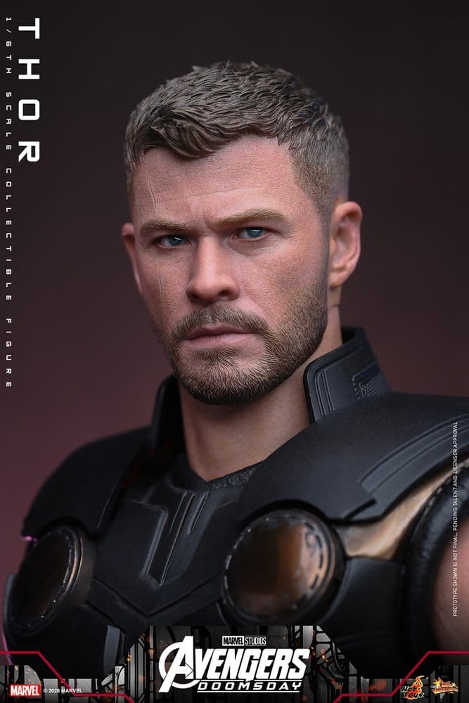 THOR AVENGERS DOOMSDAY FIGURA 1/6 32 CM HOT TOYS MOVIE MASTERPIECE
