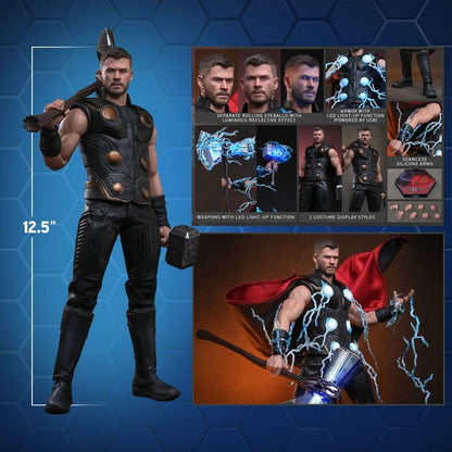 THOR AVENGERS DOOMSDAY FIGURA 1/6 32 CM HOT TOYS MOVIE MASTERPIECE