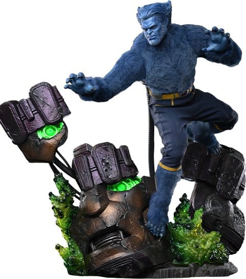 BEAST X-MEN AVENGERS DOOMSDAY MOVIE MASTERPIECE 1/6 DELUXE VERSION 33 CM HOT TOYS