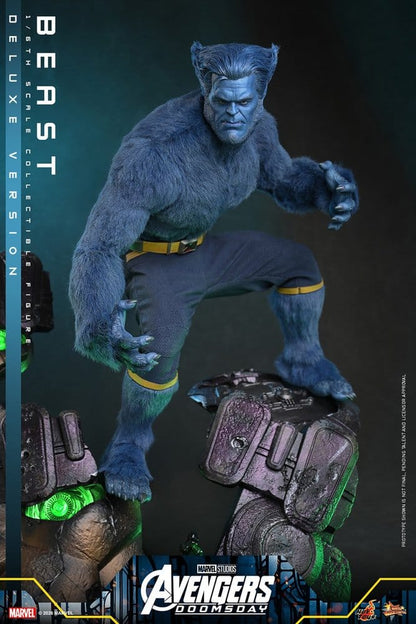 BEAST X-MEN AVENGERS DOOMSDAY MOVIE MASTERPIECE 1/6 DELUXE VERSION 33 CM HOT TOYS