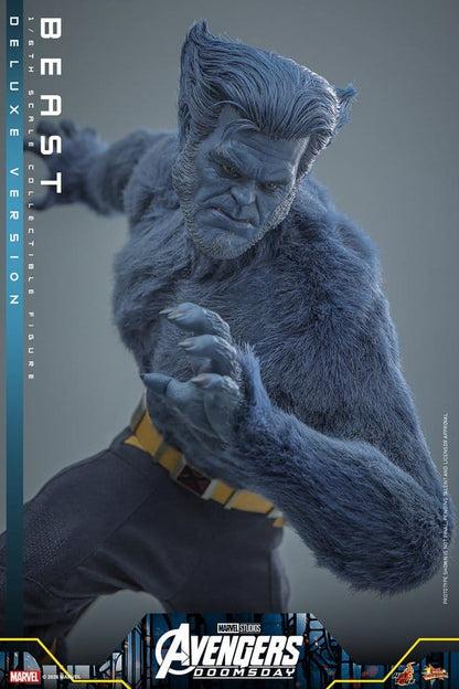BEAST X-MEN AVENGERS DOOMSDAY MOVIE MASTERPIECE 1/6 DELUXE VERSION 33 CM HOT TOYS