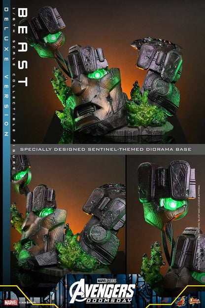 BEAST X-MEN AVENGERS DOOMSDAY MOVIE MASTERPIECE 1/6 DELUXE VERSION 33 CM HOT TOYS