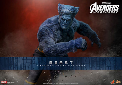 BEAST X-MEN AVENGERS DOOMSDAY MOVIE MASTERPIECE 1/6 COLLECTOR EDITION 33 CM HOT TOYS