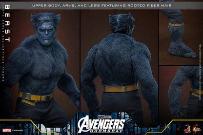 BEAST X-MEN AVENGERS DOOMSDAY MOVIE MASTERPIECE 1/6 COLLECTOR EDITION 33 CM HOT TOYS
