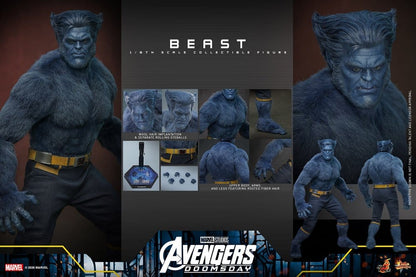 BEAST X-MEN AVENGERS DOOMSDAY MOVIE MASTERPIECE 1/6 COLLECTOR EDITION 33 CM HOT TOYS