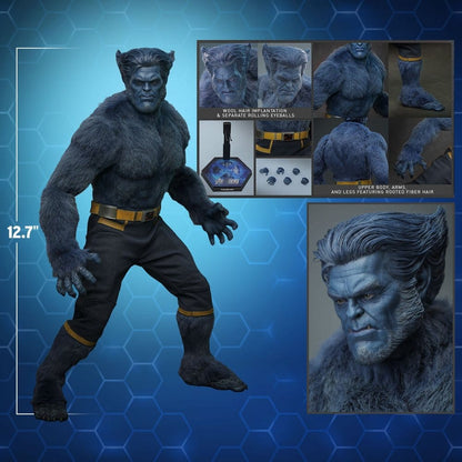 BEAST X-MEN AVENGERS DOOMSDAY MOVIE MASTERPIECE 1/6 COLLECTOR EDITION 33 CM HOT TOYS