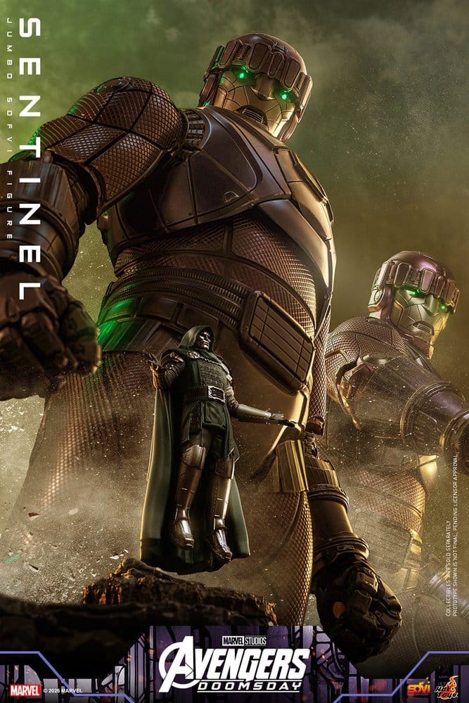 SENTINEL AVENGERS DOOMSDAY SOFVI MASTERPIECE SERIES 60 CM HOT TOYS