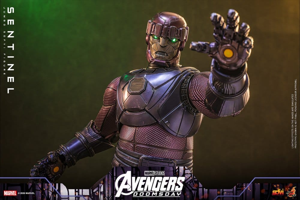 SENTINEL AVENGERS DOOMSDAY SOFVI MASTERPIECE SERIES 60 CM HOT TOYS