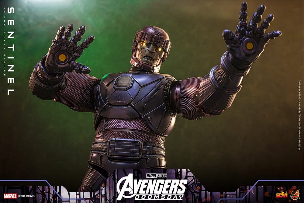 SENTINEL AVENGERS DOOMSDAY SOFVI MASTERPIECE SERIES 60 CM HOT TOYS