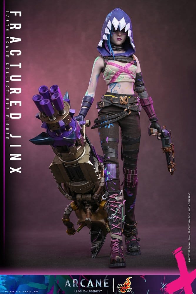 FRACTURED JINX – FIGURA 1/6 28 CM (HOT TOYS – ARCANE)