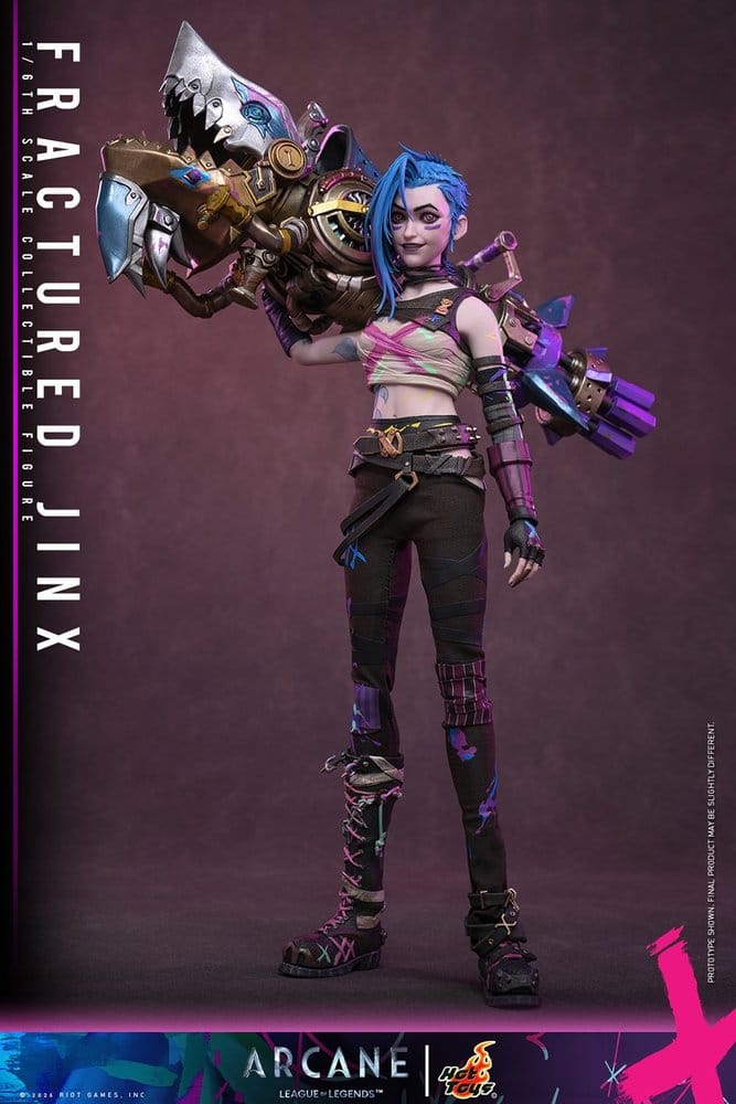 FRACTURED JINX – FIGURA 1/6 28 CM (HOT TOYS – ARCANE)