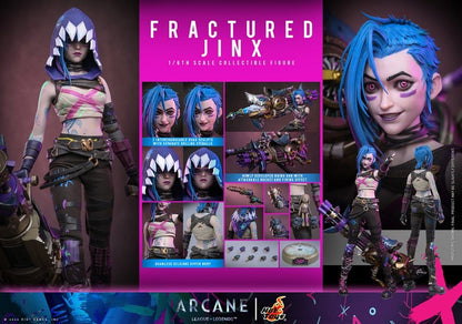 FRACTURED JINX – FIGURA 1/6 28 CM (HOT TOYS – ARCANE)