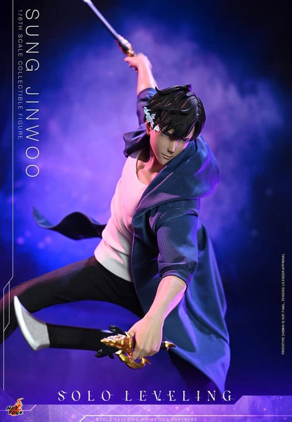SUNG JINWOO FIGURA 1/6 HOT TOYS SOLO LEVELING 32 CM