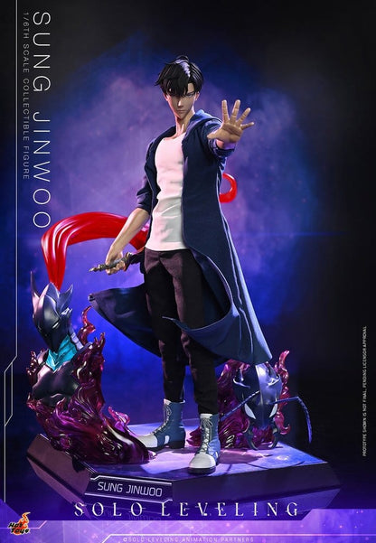 SUNG JINWOO FIGURA 1/6 HOT TOYS SOLO LEVELING 32 CM