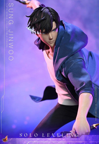 SUNG JINWOO FIGURA 1/6 HOT TOYS SOLO LEVELING 32 CM