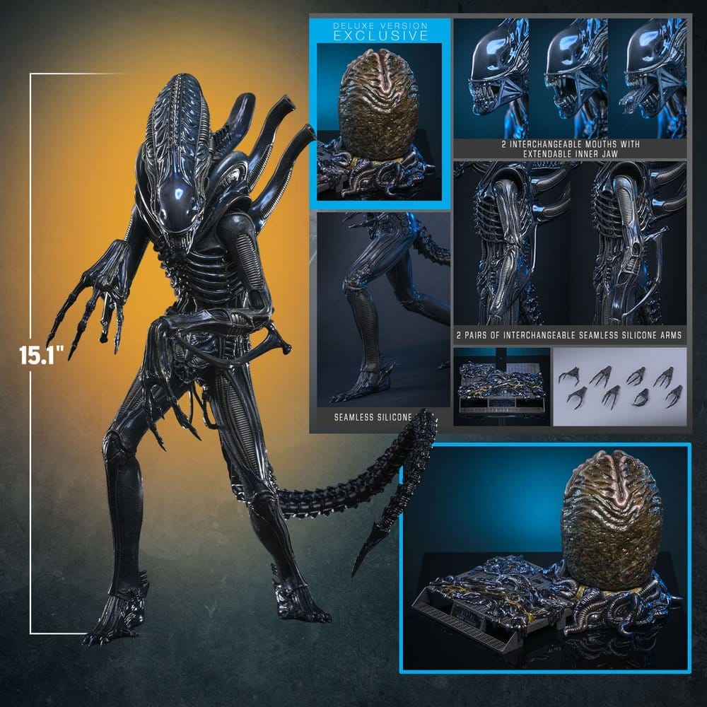 ALIEN WARRIOR DELUXE VERSION 1/6 (HOT TOYS – ALIENS)