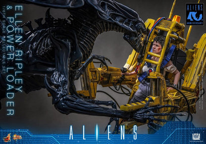 ELLEN RIPLEY Y POWER LOADER ALIENS HOT TOYS 1/6 52 CM