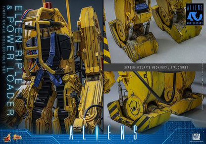ELLEN RIPLEY Y POWER LOADER ALIENS HOT TOYS 1/6 52 CM
