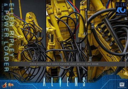 ELLEN RIPLEY Y POWER LOADER ALIENS HOT TOYS 1/6 52 CM