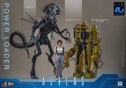 ELLEN RIPLEY Y POWER LOADER ALIENS HOT TOYS 1/6 52 CM