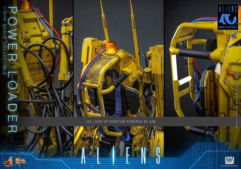 POWER LOADER ALIENS HOT TOYS 1/6 52 CM