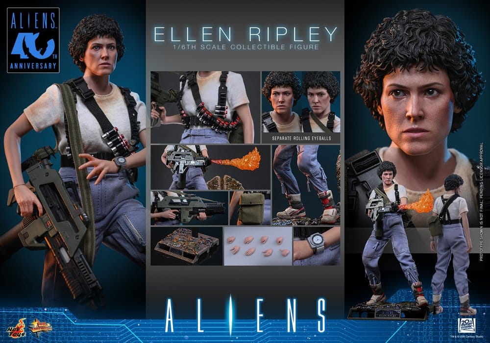 ELLEN RIPLEY 1/6 (HOT TOYS – ALIENS)