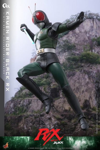KAMEN RIDER BLACK RX FIGURA 1/6 HOT TOYS KAMEN RIDER BLACK RX 31 CM