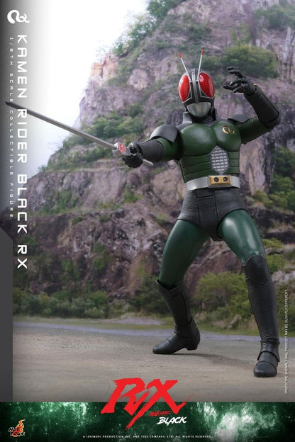 KAMEN RIDER BLACK RX FIGURA 1/6 HOT TOYS KAMEN RIDER BLACK RX 31 CM