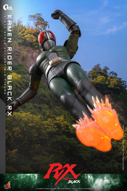 KAMEN RIDER BLACK RX FIGURA 1/6 HOT TOYS KAMEN RIDER BLACK RX 31 CM
