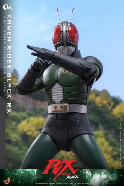 KAMEN RIDER BLACK RX FIGURA 1/6 HOT TOYS KAMEN RIDER BLACK RX 31 CM