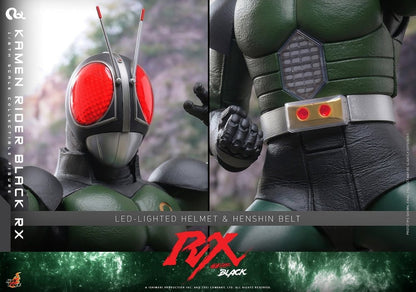 KAMEN RIDER BLACK RX FIGURA 1/6 HOT TOYS KAMEN RIDER BLACK RX 31 CM