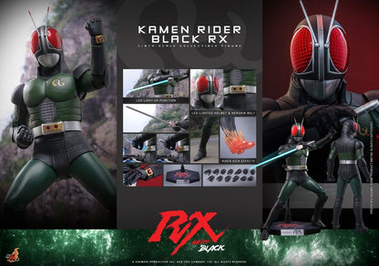 KAMEN RIDER BLACK RX FIGURA 1/6 HOT TOYS KAMEN RIDER BLACK RX 31 CM