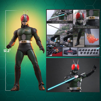KAMEN RIDER BLACK RX FIGURA 1/6 HOT TOYS KAMEN RIDER BLACK RX 31 CM