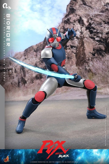 BIORIDER FIGURA 1/6 HOT TOYS KAMEN RIDER BLACK RX 31 CM