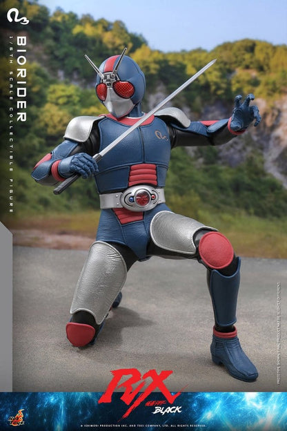 BIORIDER FIGURA 1/6 HOT TOYS KAMEN RIDER BLACK RX 31 CM