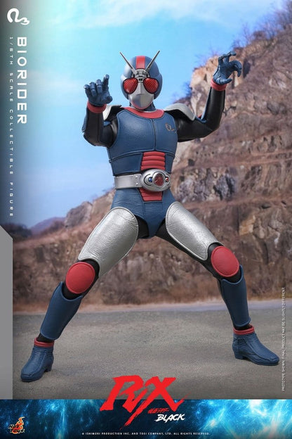 BIORIDER FIGURA 1/6 HOT TOYS KAMEN RIDER BLACK RX 31 CM
