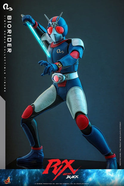 BIORIDER FIGURA 1/6 HOT TOYS KAMEN RIDER BLACK RX 31 CM