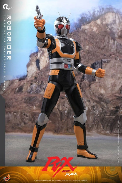 ROBORIDER FIGURA 1/6 HOT TOYS KAMEN RIDER BLACK RX 31 CM