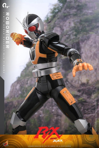 ROBORIDER FIGURA 1/6 HOT TOYS KAMEN RIDER BLACK RX 31 CM