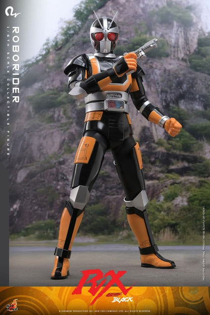 ROBORIDER FIGURA 1/6 HOT TOYS KAMEN RIDER BLACK RX 31 CM