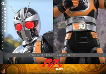 ROBORIDER FIGURA 1/6 HOT TOYS KAMEN RIDER BLACK RX 31 CM