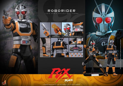 ROBORIDER FIGURA 1/6 HOT TOYS KAMEN RIDER BLACK RX 31 CM