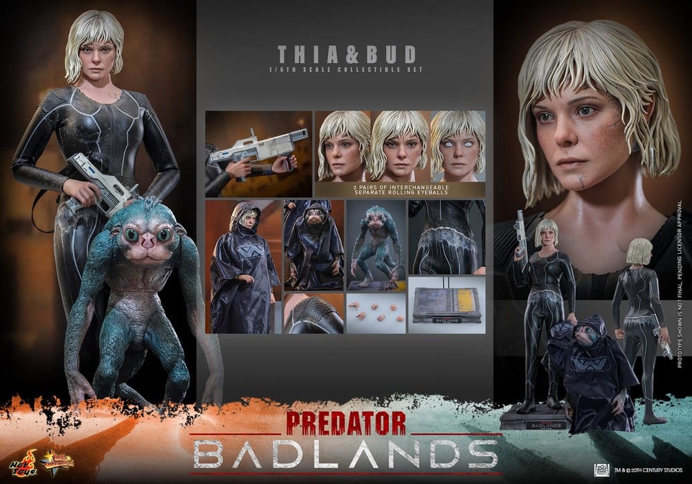THIA & BUD – FIGURA 1/6 29 CM (HOT TOYS – PREDATOR: BADLANDS)