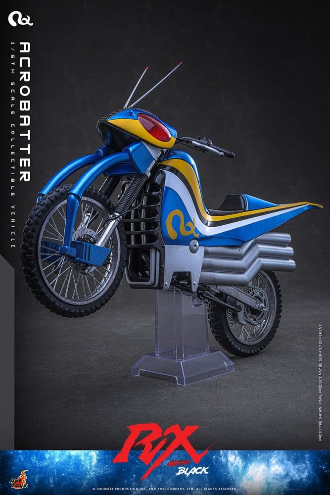 ACROBATTER VEHÍCULO 1/6 HOT TOYS KAMEN RIDER BLACK RX 38 CM