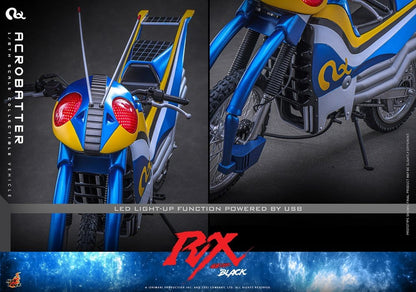 ACROBATTER VEHÍCULO 1/6 HOT TOYS KAMEN RIDER BLACK RX 38 CM