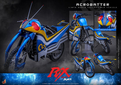 ACROBATTER VEHÍCULO 1/6 HOT TOYS KAMEN RIDER BLACK RX 38 CM