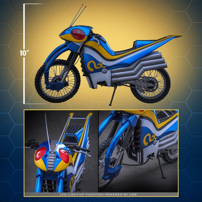 ACROBATTER VEHÍCULO 1/6 HOT TOYS KAMEN RIDER BLACK RX 38 CM